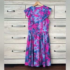 Gorgeous Banana Republic Dress in Pink & Blue size 0 (S)